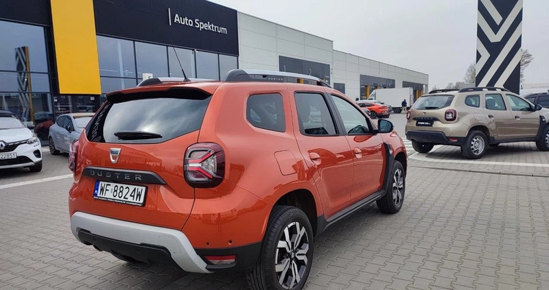 Dacia Duster cena 73850 przebieg: 40289, rok produkcji 2022 z Brusy małe 154